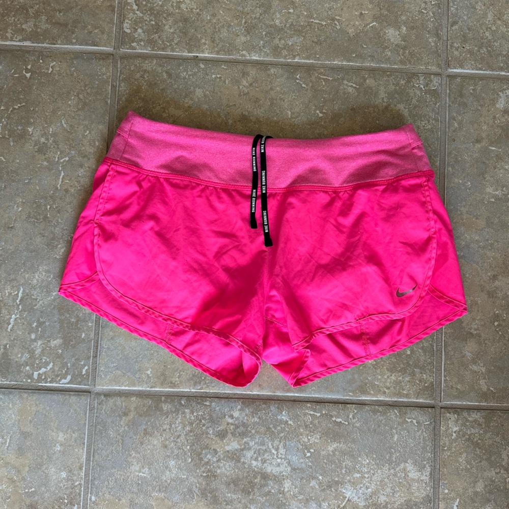 Women’s Nike Bright Pink Athletic Running Shorts